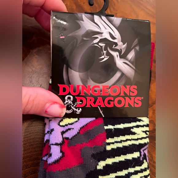 Dungeon and Dragons socks! New osfm mens. - Picture 2 of 8